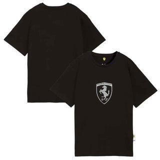 Scuderia Ferrari Shield T-Shirt by Puma - Womens - Black